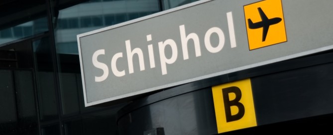 Schiphol Airport Sign