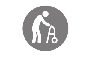 icon of person with a walker