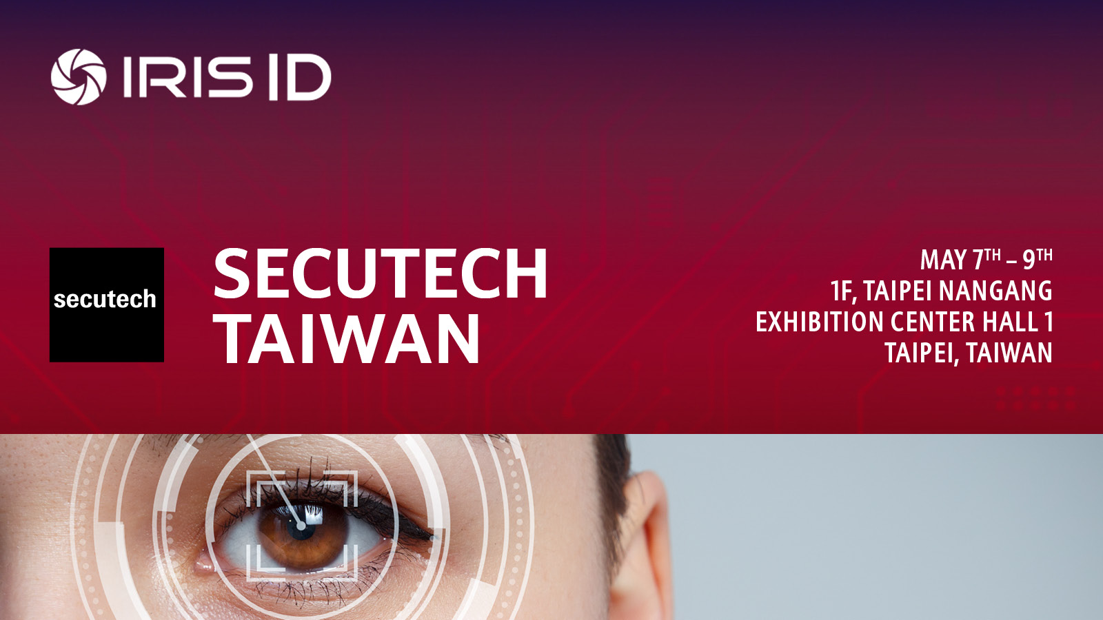 Secutech Taiwan trade show graphic