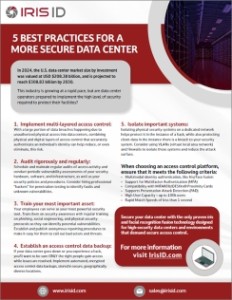 Iris ID Data Center Tip Sheet Cover Image