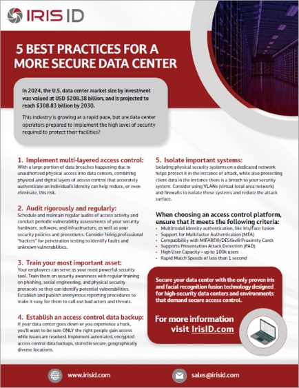 5 best practices for a more secure data center tip sheet cover image